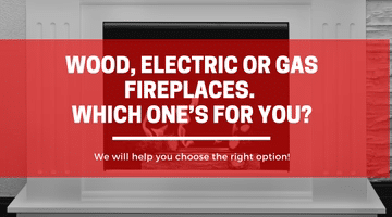 Wood, Electric or Gas Fireplaces. Which One’s for You?